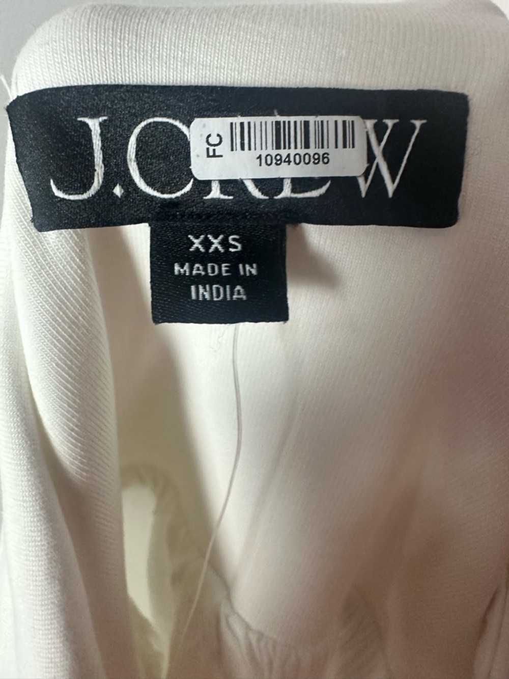 J Crew Maxi Dress XXS White Linen Halter Tie Back Summer Minimalist Coastal - Picture 3 of 9